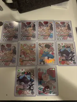 5X Nico Robin One Piece card game ROUND 1 Promo EB03-054 English - Image 1