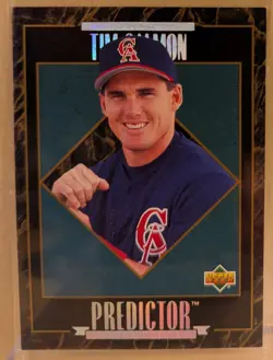1995 Upper Deck PREDICTOR PRIZE #36 Tim Salmon Angels RARE MAIL IN EXCLUSIVE - Image 1
