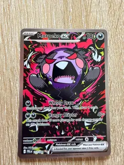 Pokemon TCG Morpeko Ex 117/084 Special Illustration rare Pitch Black - Image 1