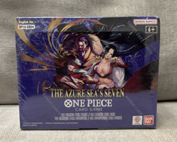 One Piece Card Game - OP14 The Azure Sea's Seven Booster Box New & Sealed - Image 1