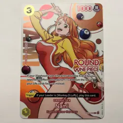 Nami Round 1 Promo One Piece NM English - Image 1