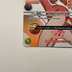 Nami Round 1 Promo One Piece NM English - Image 5