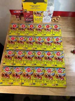 🔥🏴‍☠One Piece OP15 Booster Pack English – Choose Your 12 Packs Sealed🏴‍☠🔥 - Image 1