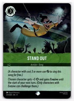 2025 Disney Lorcana Fabled Stand Out Epic #213/204 - Image 1