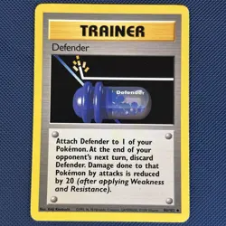Defender 80/102 - Base Set - Uncommon Pokemon Card - MP - Image 1