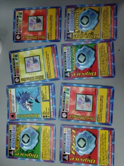 1999 Bandai Digimon Digital Monsters Card Cards Holo SaberLeomon HerculesKabuter - Image 4