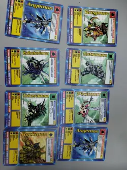 1999 Bandai Digimon Digital Monsters Card Cards Holo SaberLeomon HerculesKabuter - Image 5
