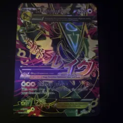 Pokemon TCG Roaring Skies Mega Rayquaza EX Full Art Holo Card 105/108 2015 MP - Image 1
