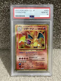 PSA 10 Charizard Holo CLL 003/032 Japanese Pokemon Classic Collection - Image 1