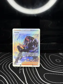 Geeta 226/197 SV Obsidian Flames Special Illustration Rare Pokemon TCG Card NM - Image 1