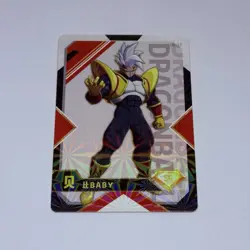 Baby Vegeta - Dragon Ball Trading Card Game SR 15 Rare Holo Foil Art Thick Tc8 - Image 1