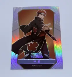 Pain | Naruto Trading Card SSR 07/10 Holo Foil High Quality Anime Art Tc14 - Image 1