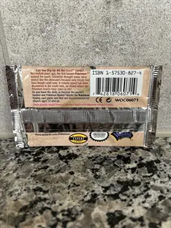 Pokemon Fossil 1st Edition Booster Pack Sealed - Image 3