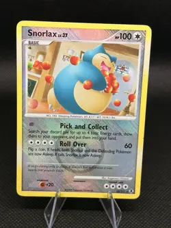 Snorlax League Promo 033/111 League & Championship Cards Reverse Holo DMG - Image 1