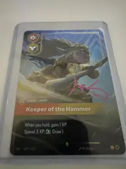 Poppy Keeper of the Hammer Signature Card Unleashed #237/219 (NM CONDITION) - Image 1