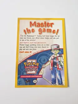 Master The Game! Pokemon Card Insert -Wizards Of The Coast Promo - Image 1