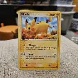 Pikachu Pokemon TCG Power Keepers Common Card #57/108 - Image 1