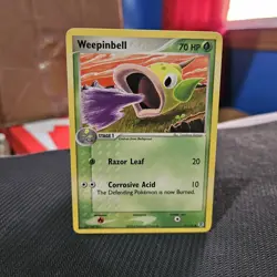 Weepinbell Pokemon TCG FireRed And LeafGreen Uncommon Card #51/112 DMG - Image 1