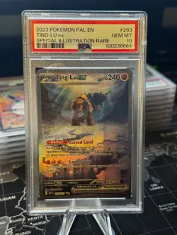 2023 Pokemon PSA 10 Ting-Lu ex #263/193 Paldea Evolved Special Illustration Rare - Image 1