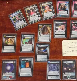Star Trek CCG 1E Reflections FOIL Lot 25 Cards M/NM Unplayed Decipher SRF VRF - Image 2