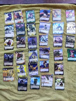 Dinosaur King TCG bundle- DKS2 . 33 of 35 set. 39 cards (some duplicates) - Image 1