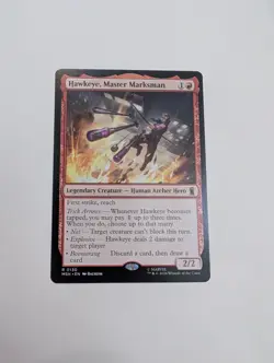 MTG - Hawkeye, Master Marksman - Marvel Super Heroes NM/M Condition - Image 1