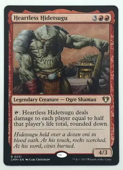 Heartless Hidetsugu Commander Masters Regular - Image 1