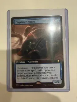 Displacer Kitten (Extended Art) Commander Legends: Battle for Baldur's Gate... - Image 1