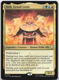 MTG : Iroh, Grand Lotus Avatar: The Last Airbender 227 : R - Image 1