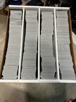 LOT OF 4200+ MTG MAGIC THE GATHERING PLAYED RARES SOME HEAVY SOME FOREIGN - Image 1