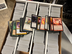 LOT OF 4200+ MTG MAGIC THE GATHERING PLAYED RARES SOME HEAVY SOME FOREIGN - Image 2