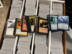 LOT OF 4200+ MTG MAGIC THE GATHERING PLAYED RARES SOME HEAVY SOME FOREIGN - Image 3
