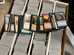 LOT OF 4200+ MTG MAGIC THE GATHERING PLAYED RARES SOME HEAVY SOME FOREIGN - Image 4