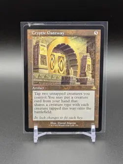 CRYPTIC GATEWAY (RETRO FRAME) 376 - Dominaria Remastered R MP - - Image 1