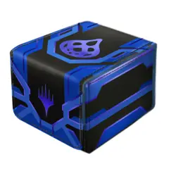 MTG Edge of Eternities Domaru Deck Box - Illvoi Blue - Image 1