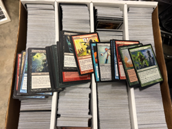LOT OF 3700+ MTG MAGIC THE GATHERING PLAYED RARES SOME HEAVY SOME FOREIGN - Image 4