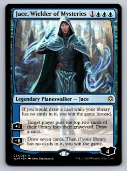 Jace, Wielder of Mysteries 54 Rare War of the Spark MTG NM - Image 1