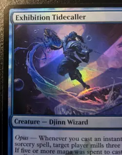 Exhibition Tidecaller 0048 Foil Rare Secrets Of Strixhaven Magic: The Gathering - Image 2