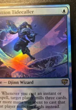Exhibition Tidecaller 0048 Foil Rare Secrets Of Strixhaven Magic: The Gathering - Image 3