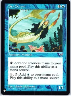 MTG The List Reprints Sea Scryer - Image 1