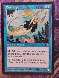 Sea Scryer Common Mirage Magic: The Gathering Lightly Played - Image 1