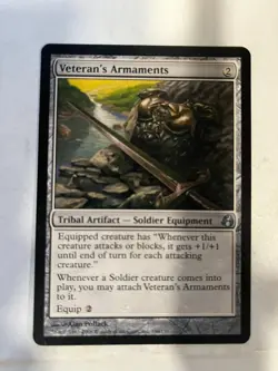 Veteran's Armaments - Morningtide - Magic the Gathering MTG - Image 1