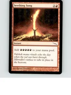 Seething Song 104 Common Mirrodin Lightly played b3-814 - Image 1