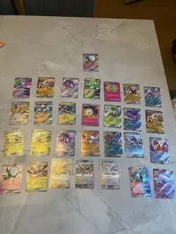 Pokemon Korean Ex Bundle X29 Cards - Image 1