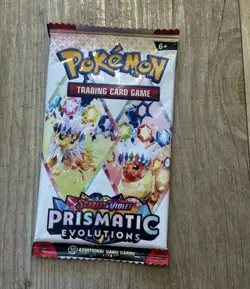 Pokemon TCG Scarlet & Violet Prismatic Evolutions booster pack 10 cards x36 - Image 1
