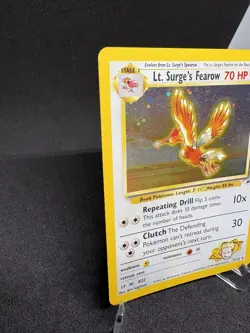 Pokemon Cards: Gym Heroes Rare Holo: Lt. Surge's Fearow 7/132 MP - Image 3