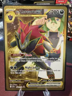 N's Zoroark EX Journey Together 189/159 Pokemon Card - Image 1