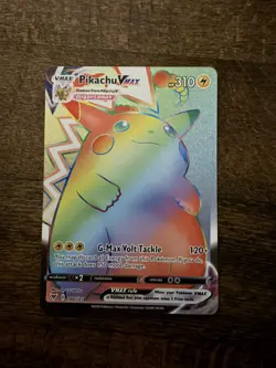 Pikachu - Vivid Voltage - VMAX - 188/185 - Pokemon Card TCG Rainbow Rare - NM/M - Image 1