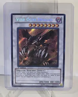 Void Ogre Dragon PRC1-EN021 Secret Rare 1st Edition Yugioh TCG NM/M - Image 1