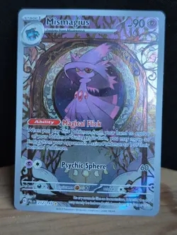 Pokemon Card - Mismagius – 212/193 Paldea Evolved Illustration Rare TCG 2023 - Image 1